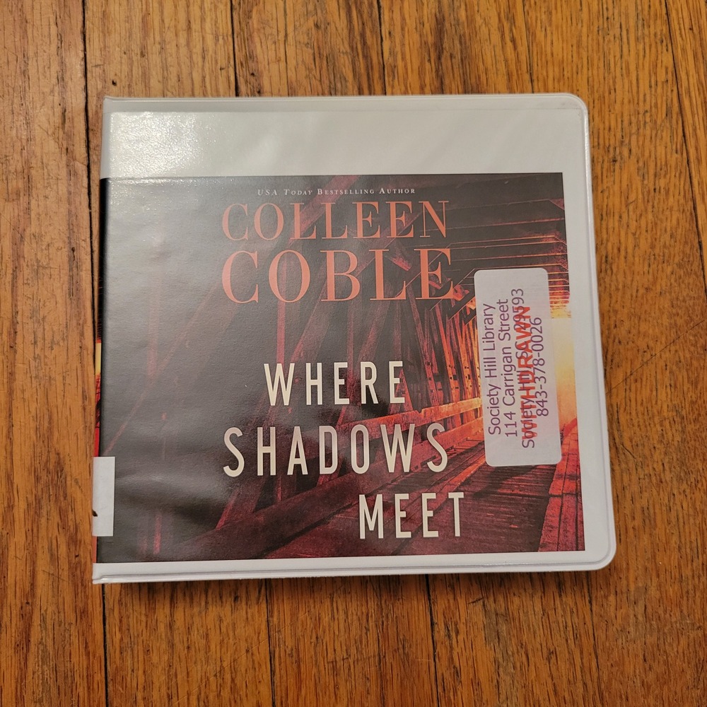Colleen Coble Audiobook CD Where Shadows Meet Christian Mystery Suspense